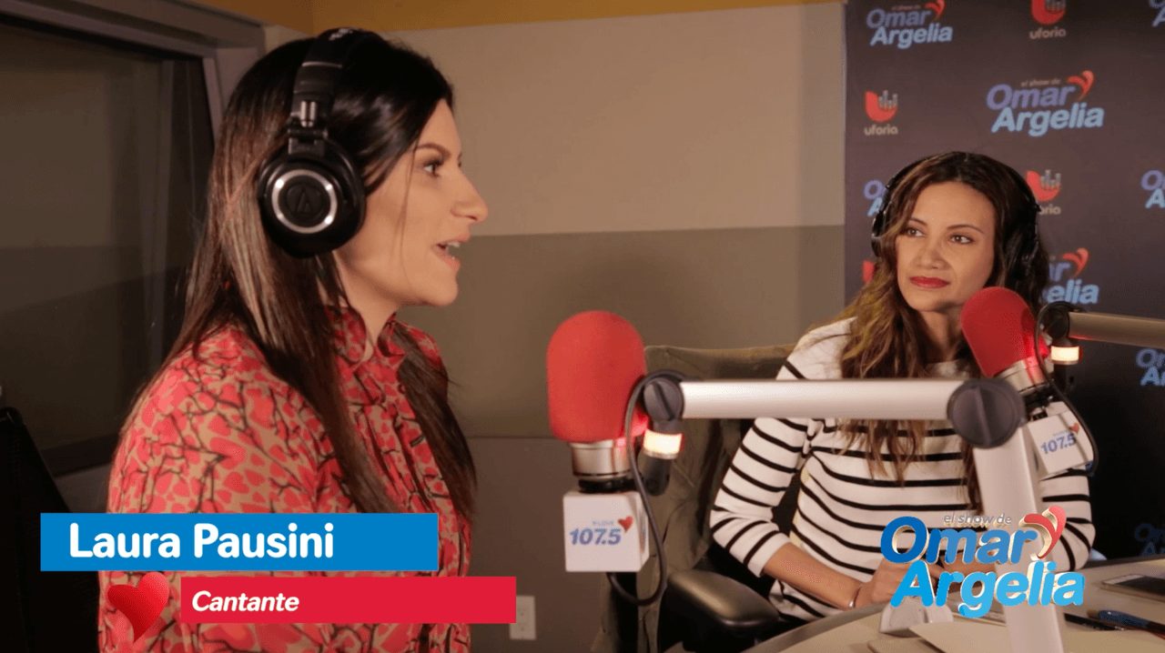 "La música es la mejor medicina", Laura Pausini platicó con Omar y Argelia acerca de su participación en el Teletón