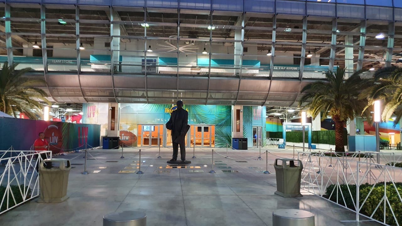 El Hard Rock Stadium listo para conocer al nuevo campeón de la NFL