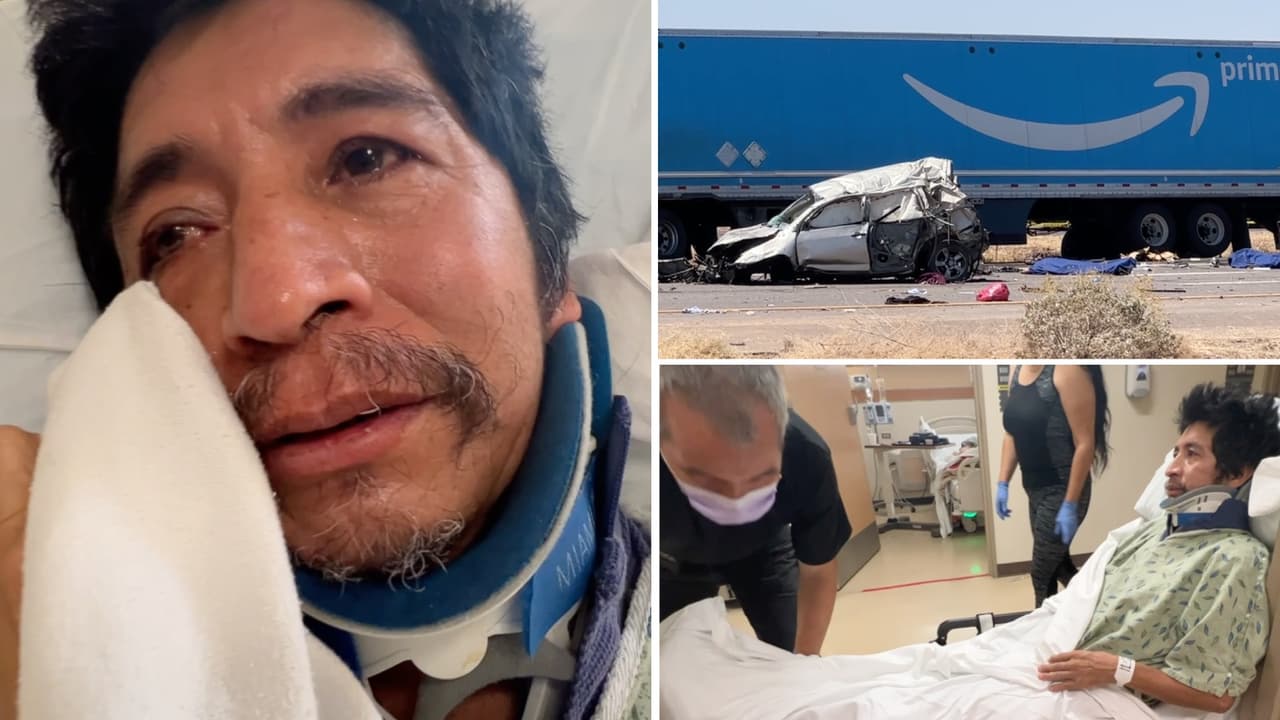 Sobreviviente de accidente en el que murieron tres indocumentados es dado de alta y viaja a Georgia