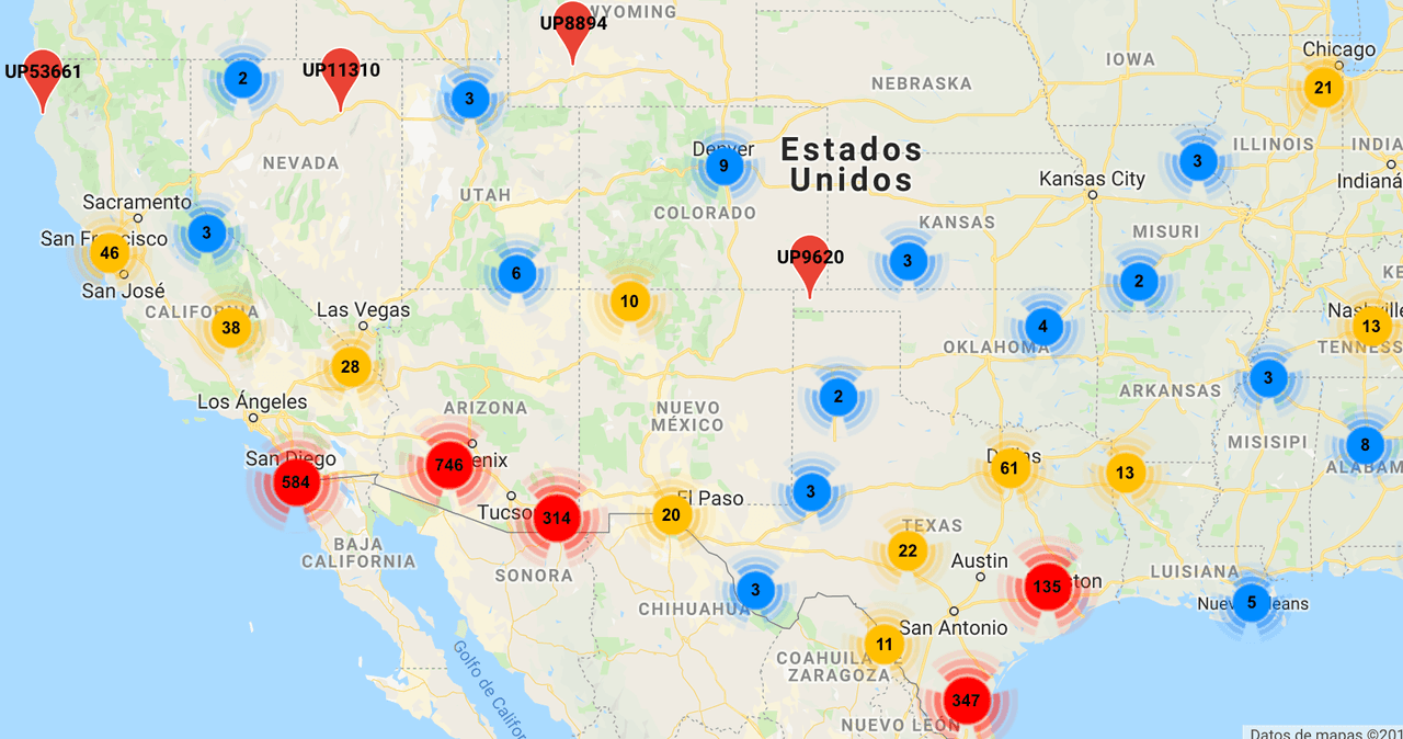 Actualmente, el Sistema Nacional de Personas Desaparecidas y No Identificados (NamUS) en la zona fronteriza de San Diego tiene más de 584 cadáveres que se encuentran sin identificar.