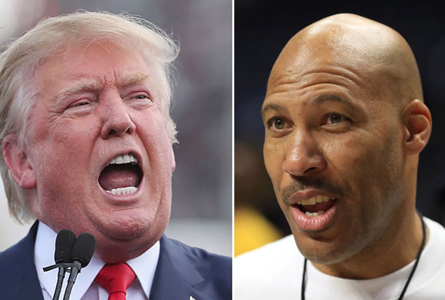 Trump llama al padre de uno de los jugadores de UCLA liberado en China un "tonto desagradecido"