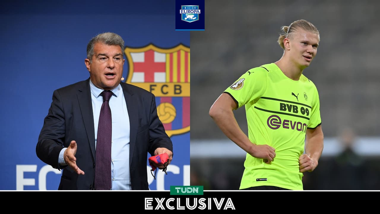 ¿Será Haaland? Laporta busca un jugador que ilusione al Barcelona