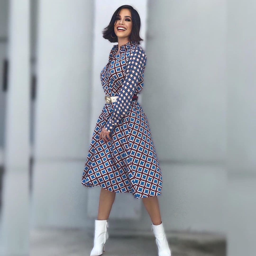 Sus compañeras del show, seguidoras y otras amistades del espectáculo no dudan en enviarle comentarios positivos cada que comparte fotografías modelando sus 'outfits' en las plataformas digitales.