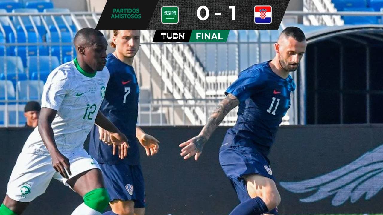Arabia, rival de México en Qatar 2022, cerró su preparación con derrota ante Croacia