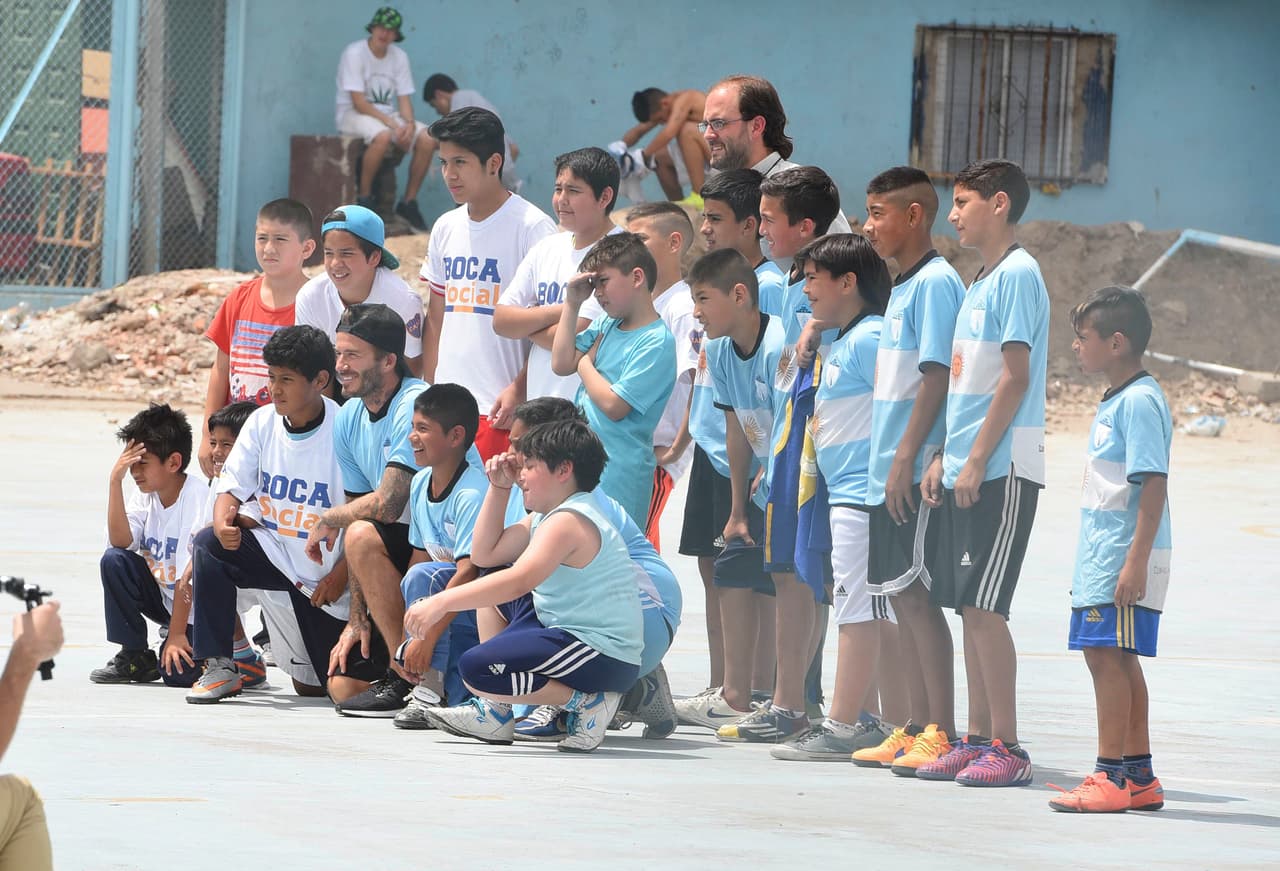 ¿No les encanta la idea? Debemos de reconocer que Beckham tiene un gran corazón.