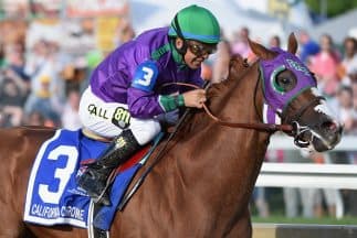 Murió la ilusión para el jinete mexicano Víctor  Espinoza en el Belmont Stakes