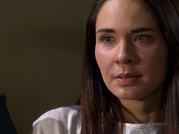 Hasta ella se sorprendió mucho y no ocultó su felicidad.