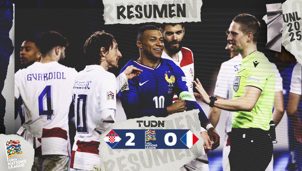 ¡Sorpresa en la UEFA Nations League! Desmantelan a Francia en Split