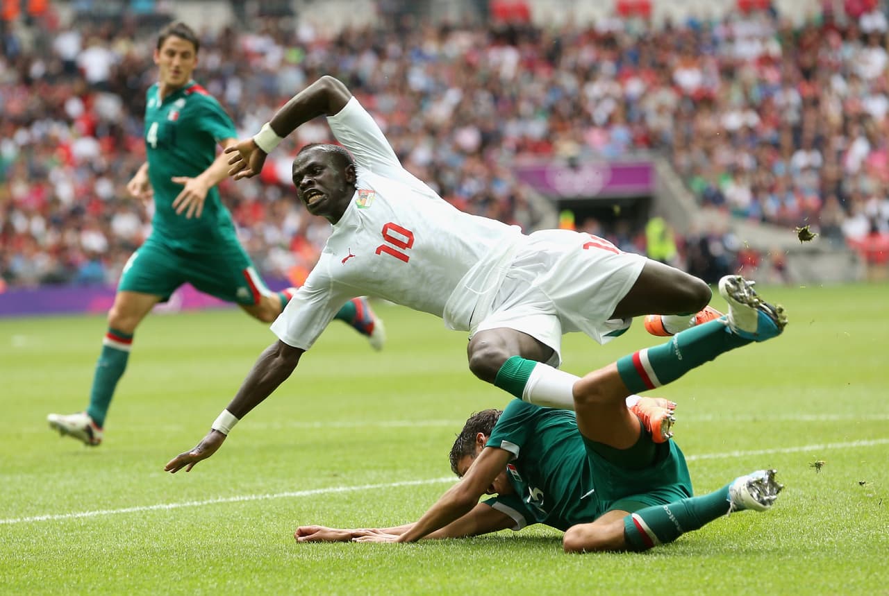 El campeón de la Champions League, Sadio Mané, jugó contra México en los Juegos Olímpicos de Londres 2012.