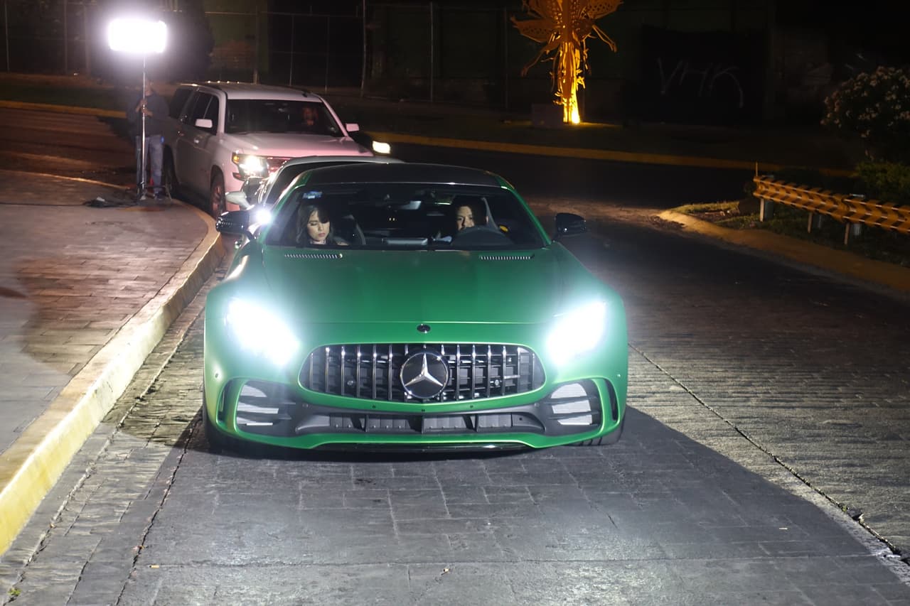 Este es otro de los costosos autos que se usaron para la filmación.