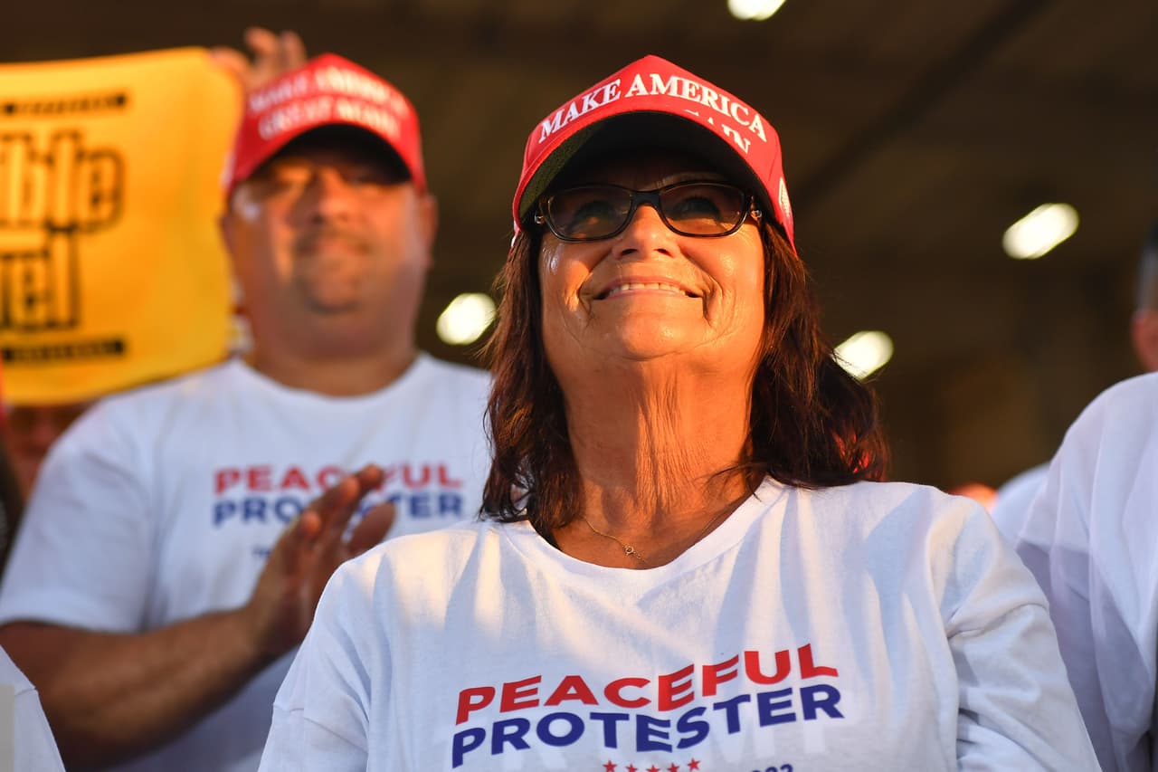 El presidente está centrando su campaña en un mensaje de que Estados Unidos no estará seguro bajo Joe Biden, luego de que se desarrollaran escenas violentas en Portland y Kenosha, Wisconsin.