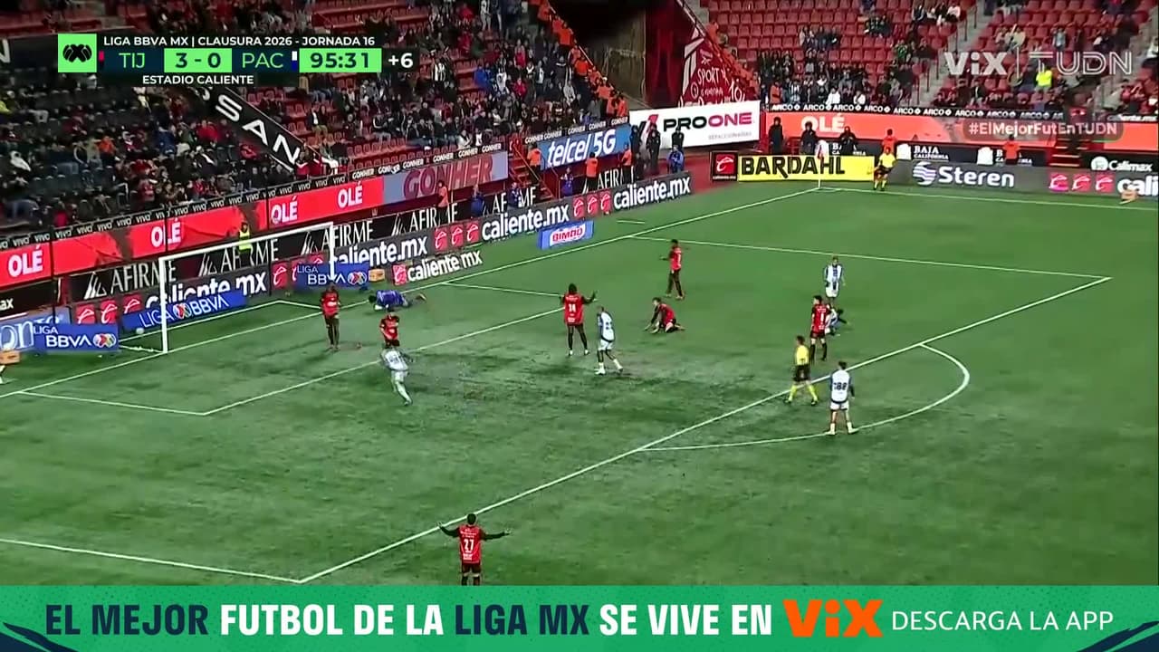 ¡Pachuca consigue el de la honra! Víctor Guzmán firma el 3-1