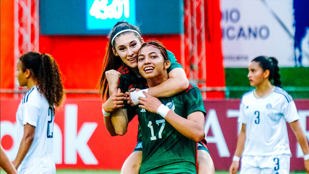 México avanza con paso perfecto a Semifinales del Campeonato Femenil Sub-20 de Concacaf