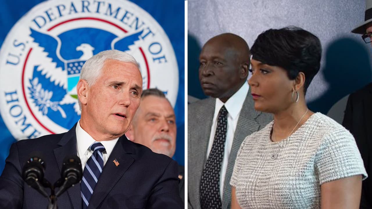 Vicepresidente Pence 'choca' con alcaldesa de Atlanta por inmigrantes