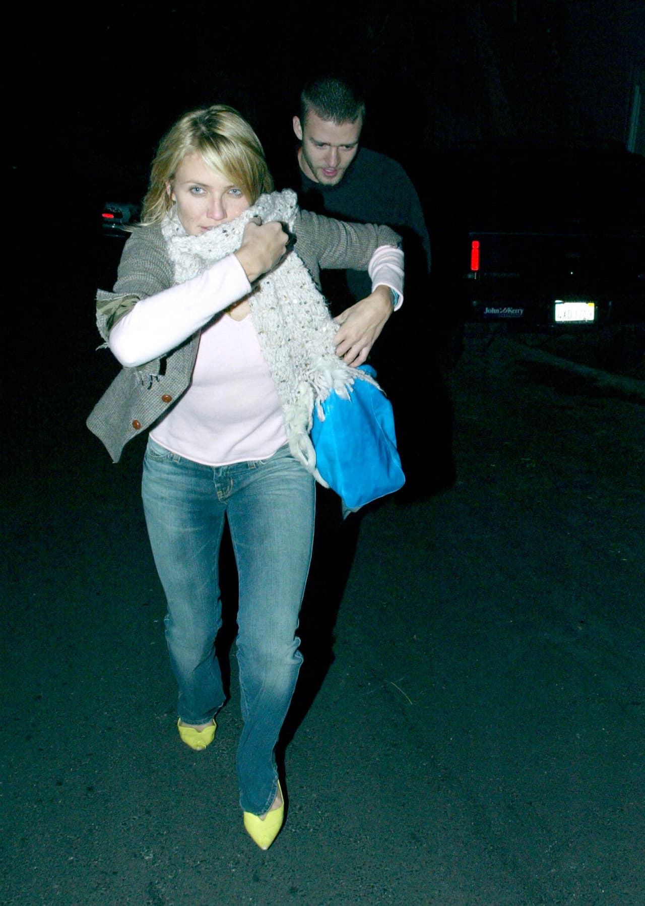 Pues cuando ellos estaban juntos la actriz no tenía paciencia con las cámaras.