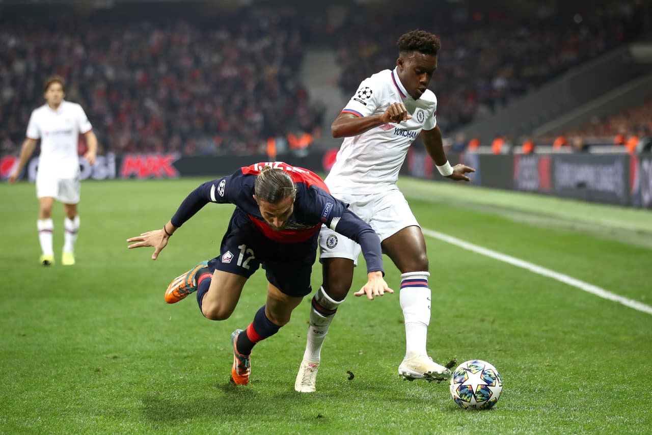 Lille 1-2 Chelsea. Osimhen marcó para el Lille; Abraham y Willian para los de Lampard.