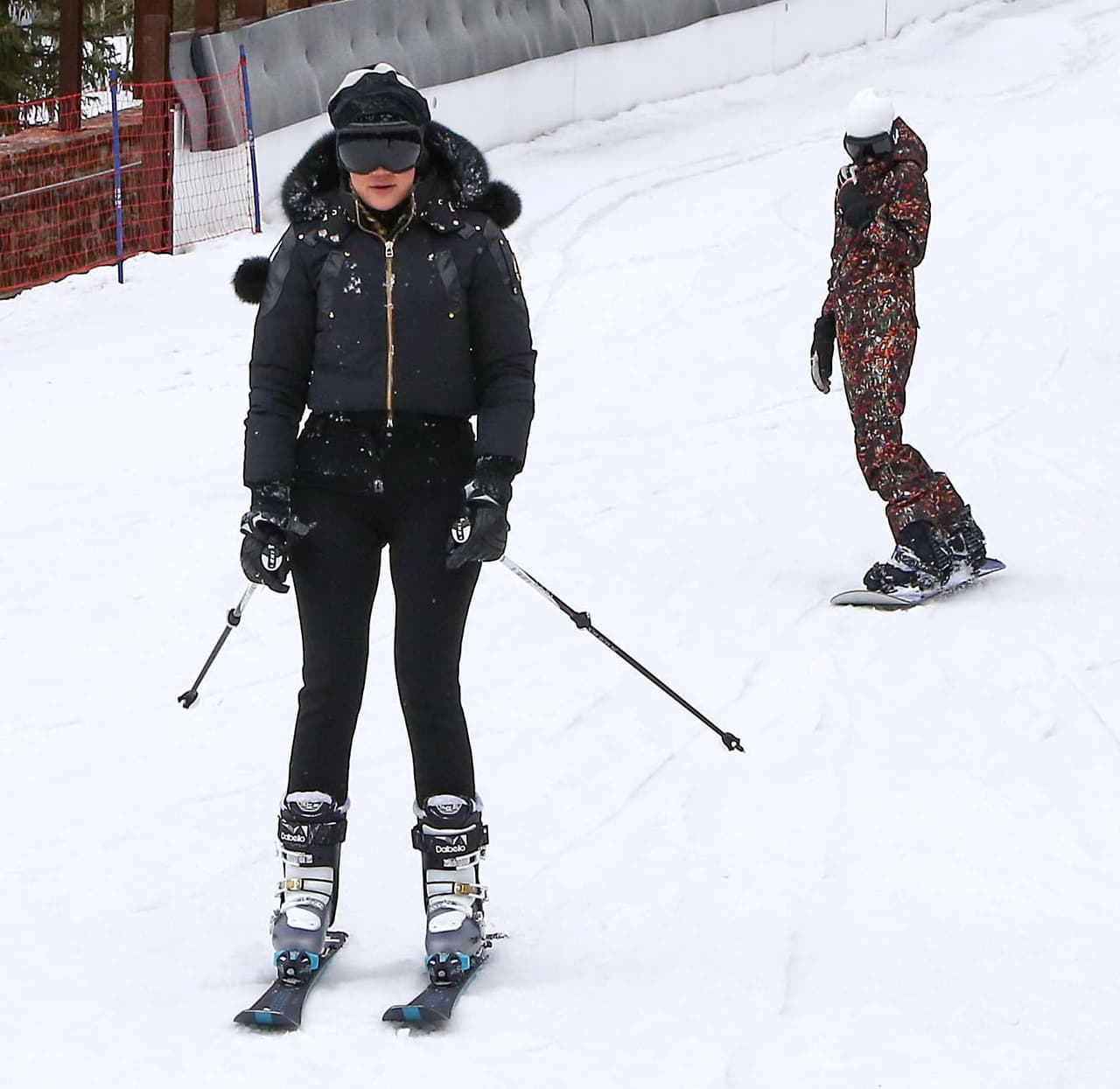 Se le sumó su hermanita súper modelo, Kendall Jenner.