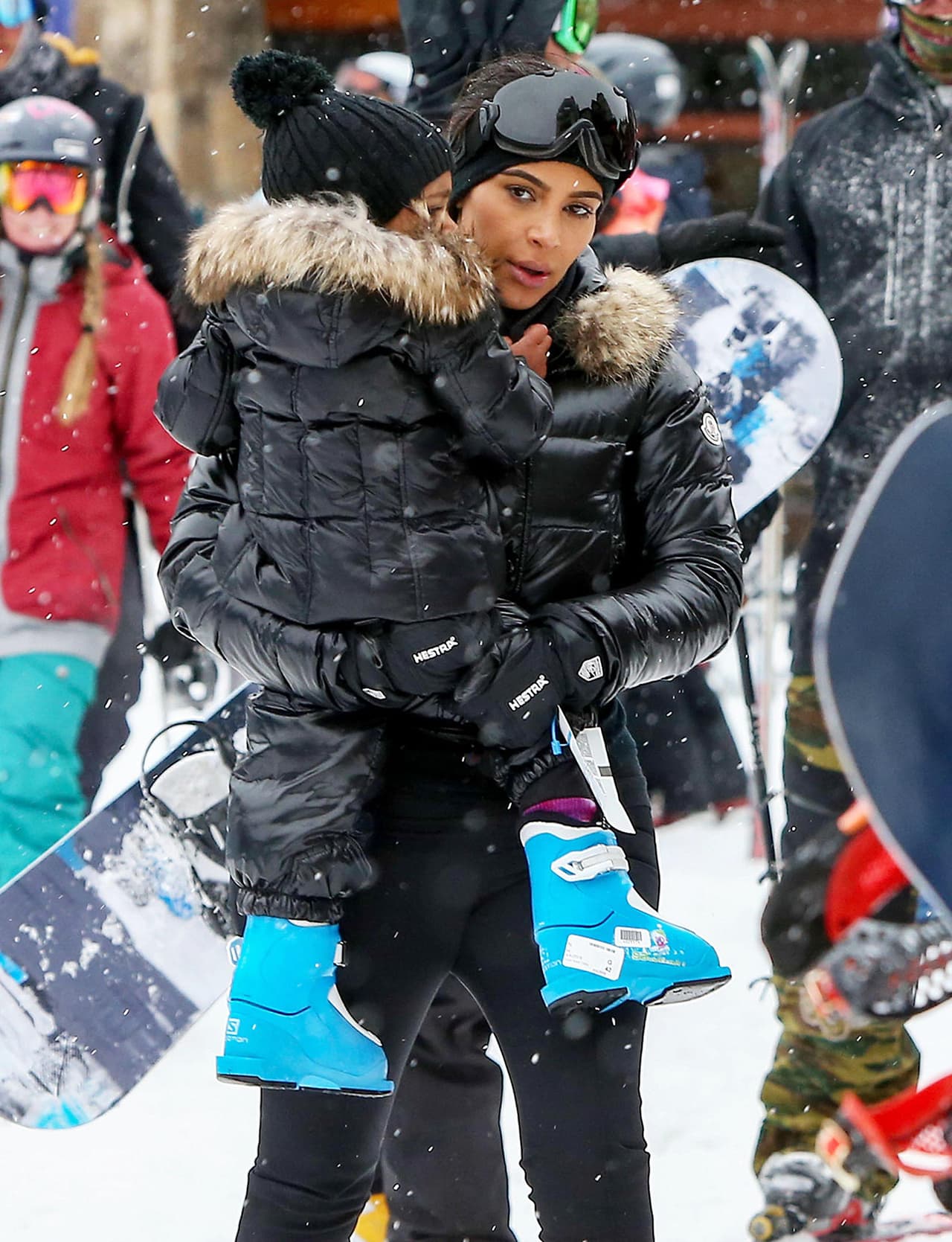 Pobre Kim, estuvo muy ocupada con Nori.