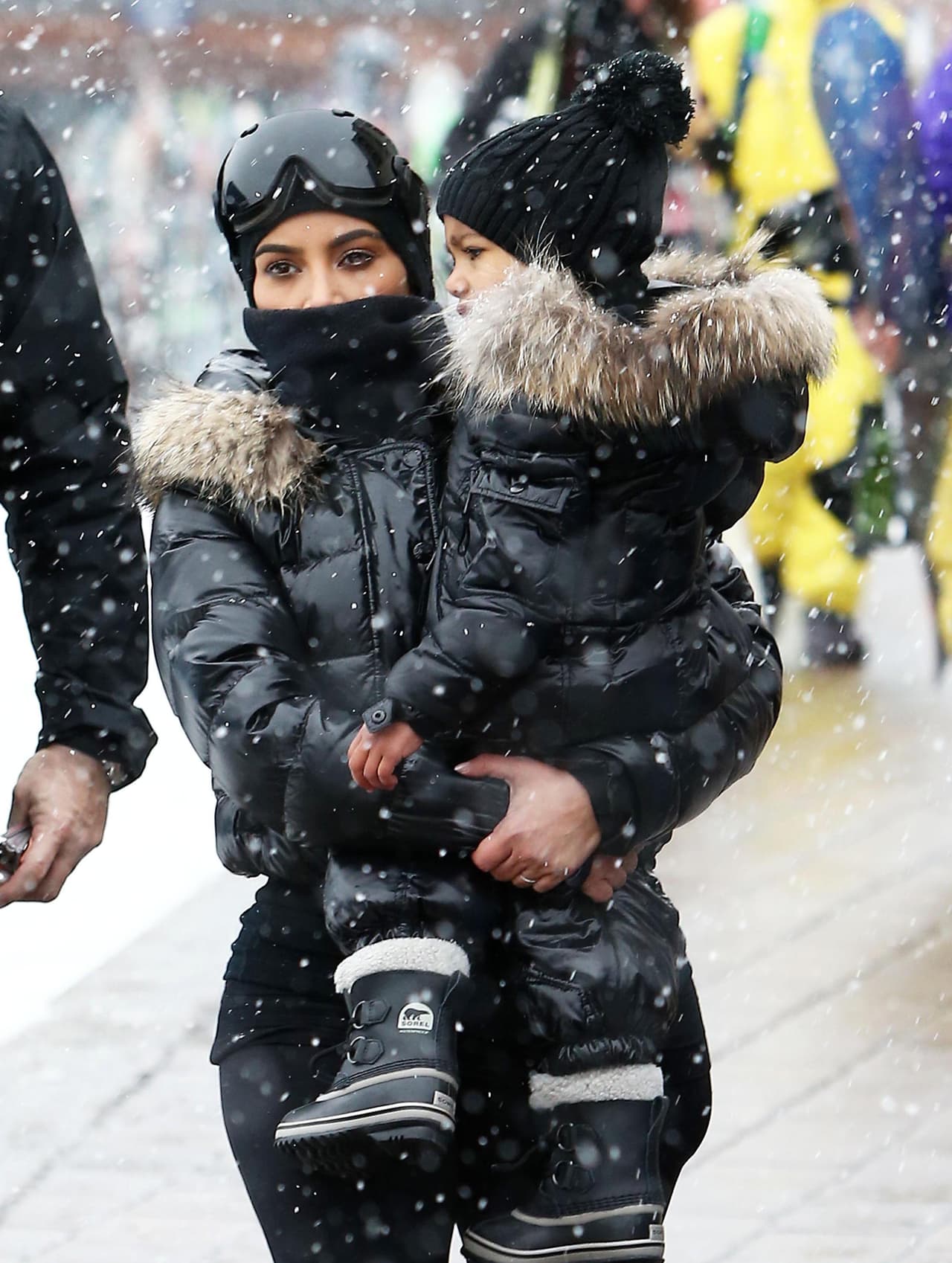 Kim se las tuvo que arreglar solita con Nori.