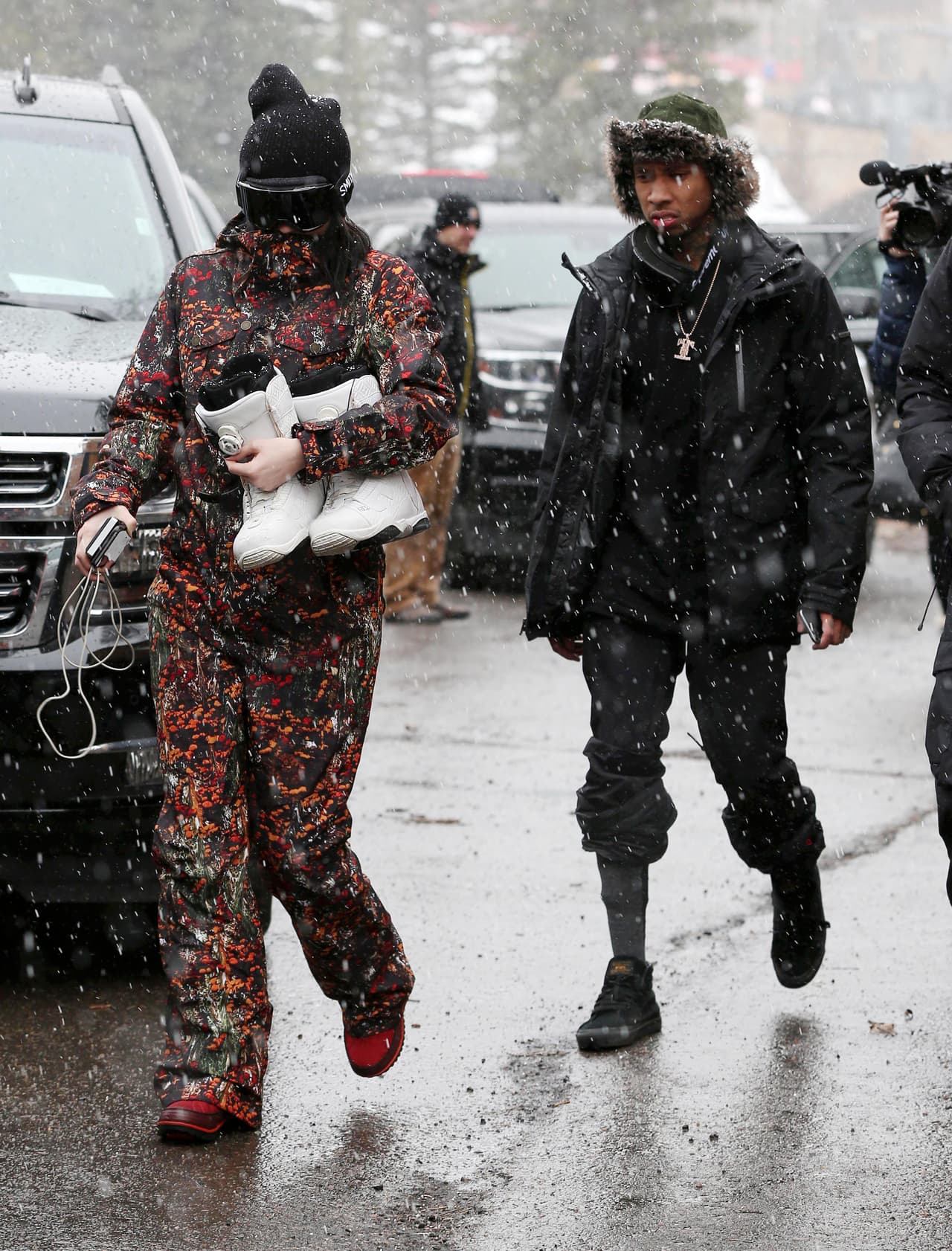 La famosa familia aplicó el dicho: "Al mal tiemp buena cara".