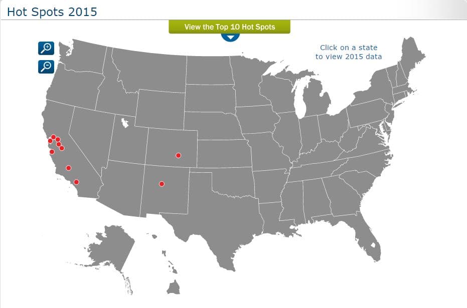 El NICB explicó que la aparición en la lista de ciudades con pocos habitantes se debía a la alta incidencia de robos vehiculares en la mismas. El estándar del estudio se contabiliza tomando la incidencia a de los robos de vehículos “per cápita”.