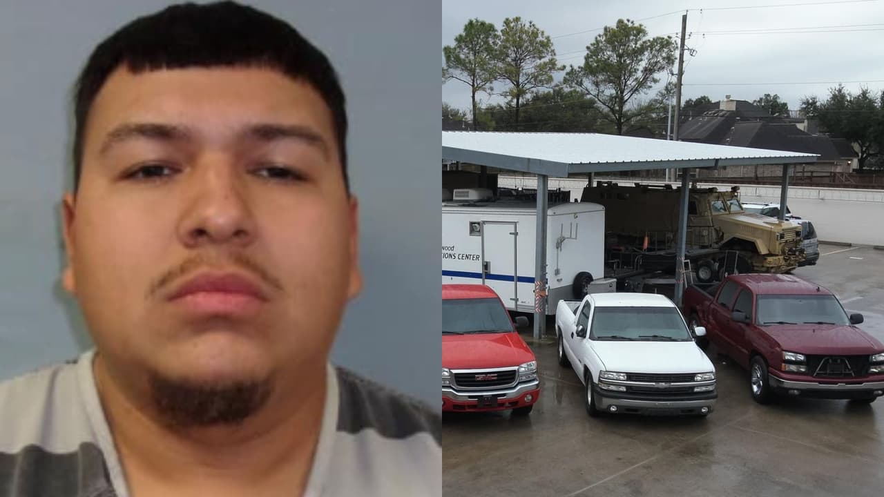 Este joven, de 22 años, está acusado de robar al menos tres camionetas en Texas