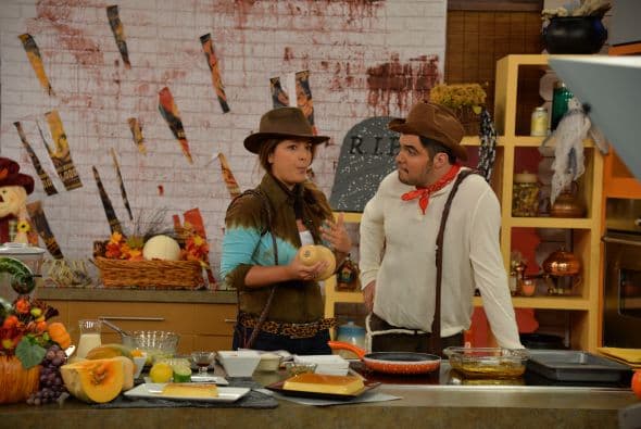 Pero si el flan y su disfraz de Indiana Jones no fueron suficientes, Cantinflas le dio el toque de humor a esta receta.