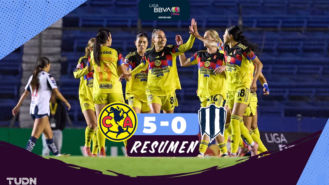 ¡América humilla a Rayadas y va por el boleto a la Final!