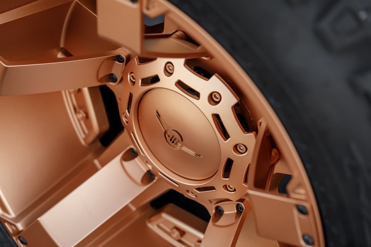 Otra de las opciones para personalizar son las ruedas con el color que el cliente quiera.