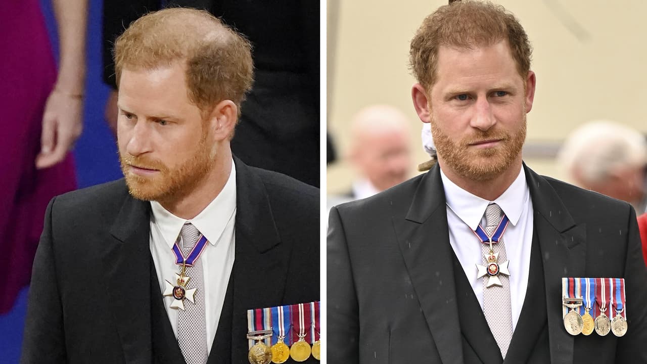 Así fue la breve aparición del príncipe Harry en la coronación de su padre, el rey Carlos III