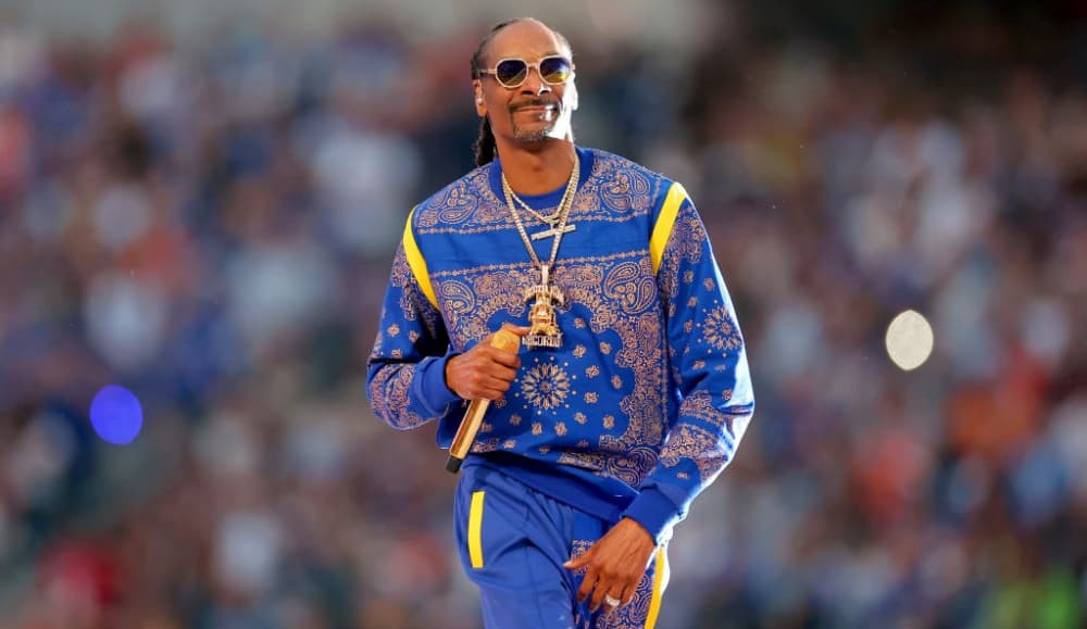 Snoop Dogg en el Super Bowl LVI Halftime Show