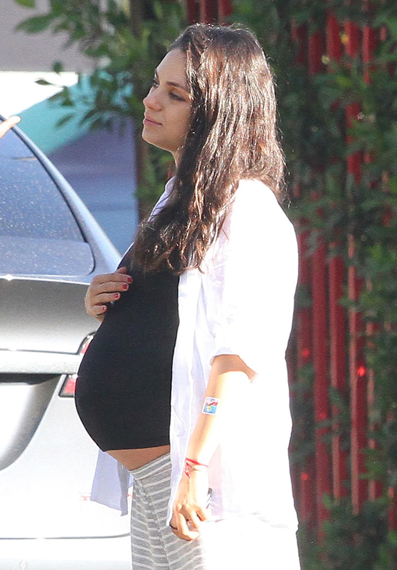 De repente se le veía ya un poco tensa.