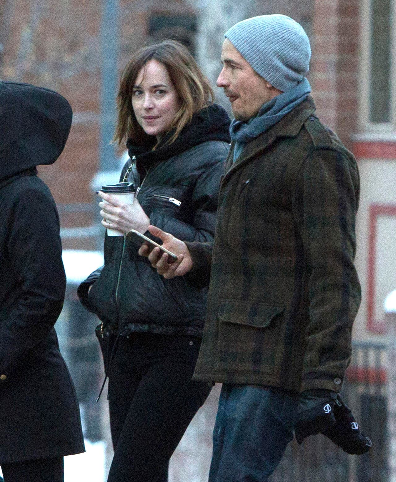 Dakota también está en Aspen para pasar la Navidad.