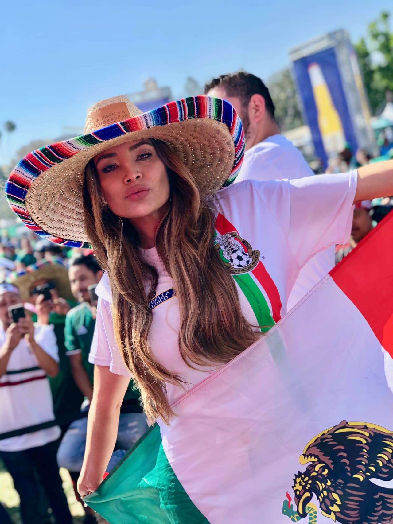 Y más cuando representa a su México lindo y querido.