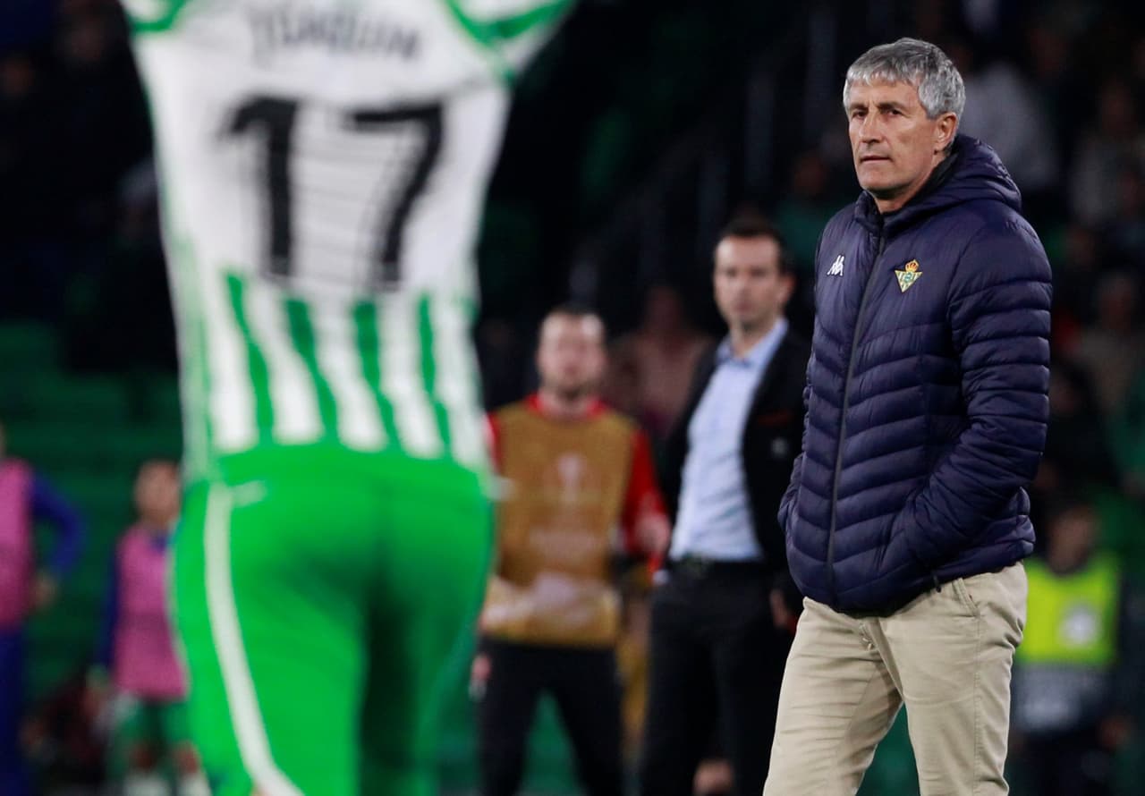 El timonel de Betis, Quique Setién, salió del club al no conseguir los objetivos planteados al inicio de la temporada.