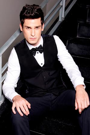 Michel Chauvet, de 32 años, es uno de los jóvenes galanes que arrancan suspiros a televidentes de toda América Latina.