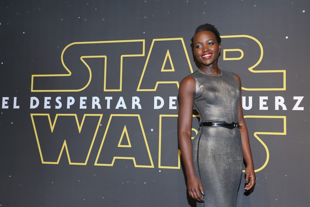 Lupita Nyong'o y Oscar Isaac en México
