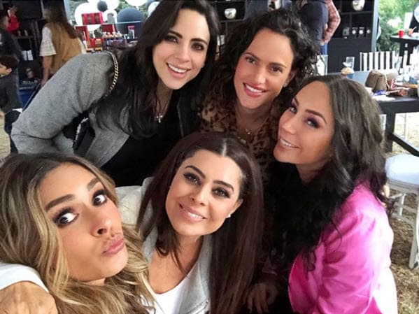 Hace unos días las bellas actrices se reencontraron en la fiesta infantil de los hijos de Inés Gómez Mont.