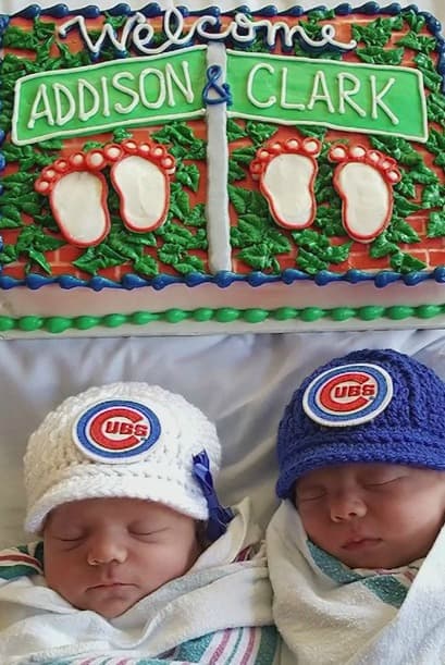 Los gemelos fueron nombrados en honor a dos calles de Chicago cercanas al Wrigley Field