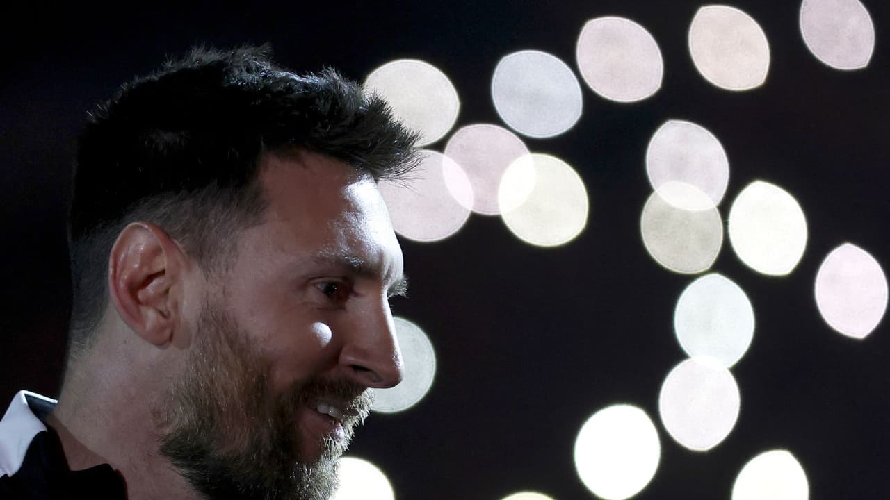 Así fue la presentación de Messi con el Inter Miami en el DRV PNK Stadium