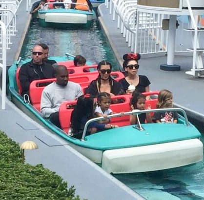 Llegó el momento de subir a las atracciones.