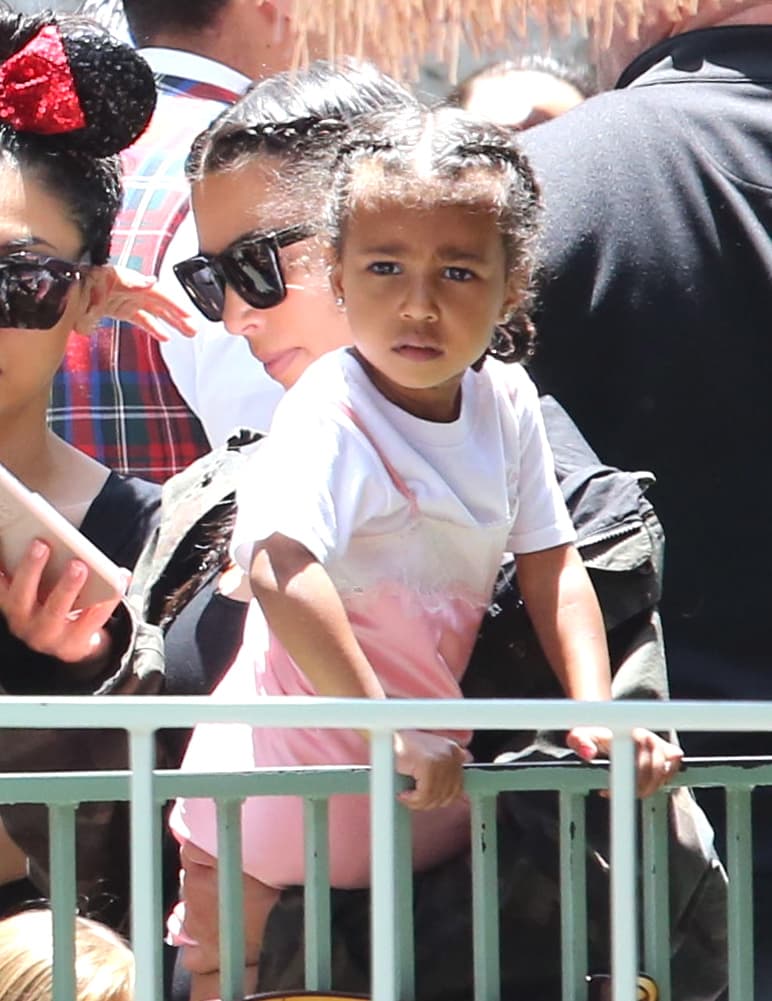 North y Kim se peinaron igual.