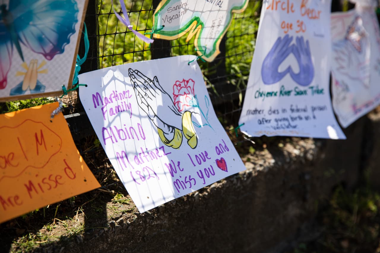 El mural en Sunset Park para recordar a las víctimas del coronavirus.