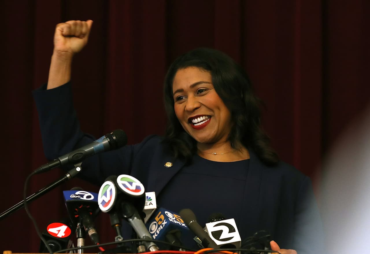 <b>London Breed</b> es la primera alcaldesa afroamericana de San Francisco.