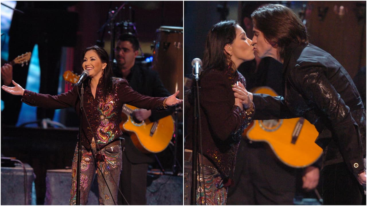 Ana Gabriel y Juanes en Premio Lo Nuestro 2006
