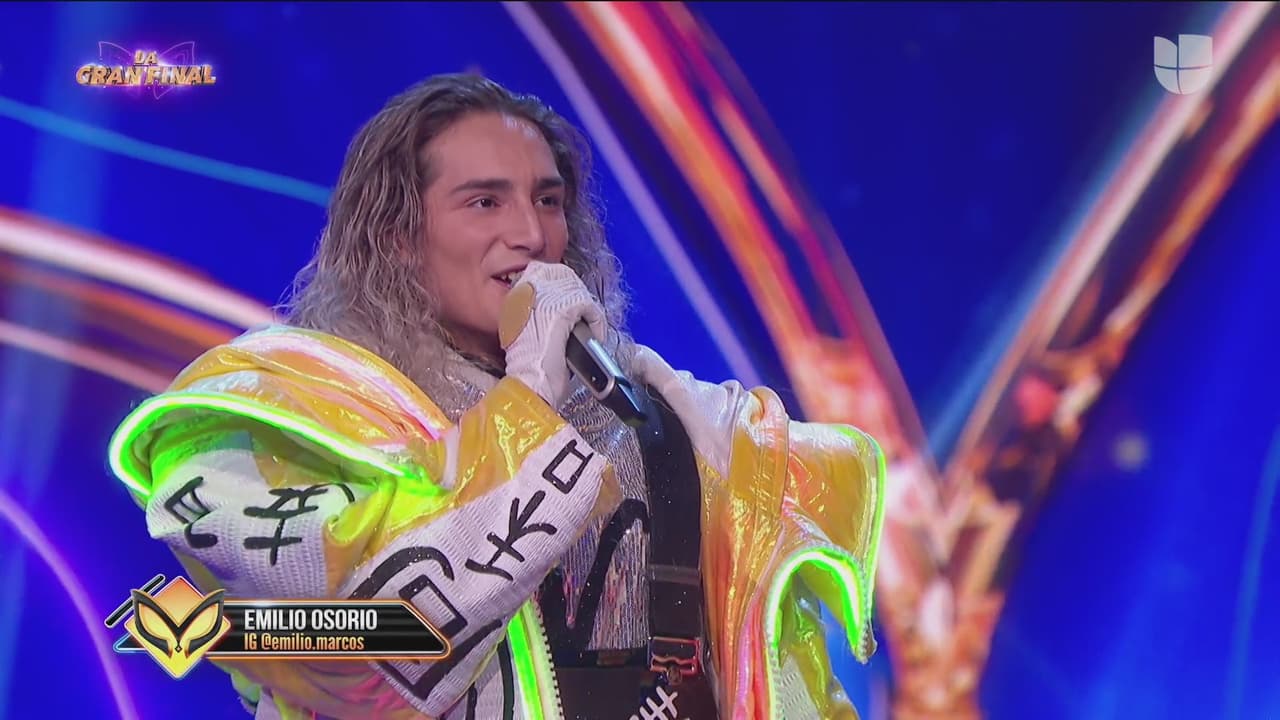 El público decidió y, el tercer lugar de ¿Quién Es La Máscara?, se lo llevó La Hueva, quien destapó su cascarón al decirnos que era Emilio Osorio.