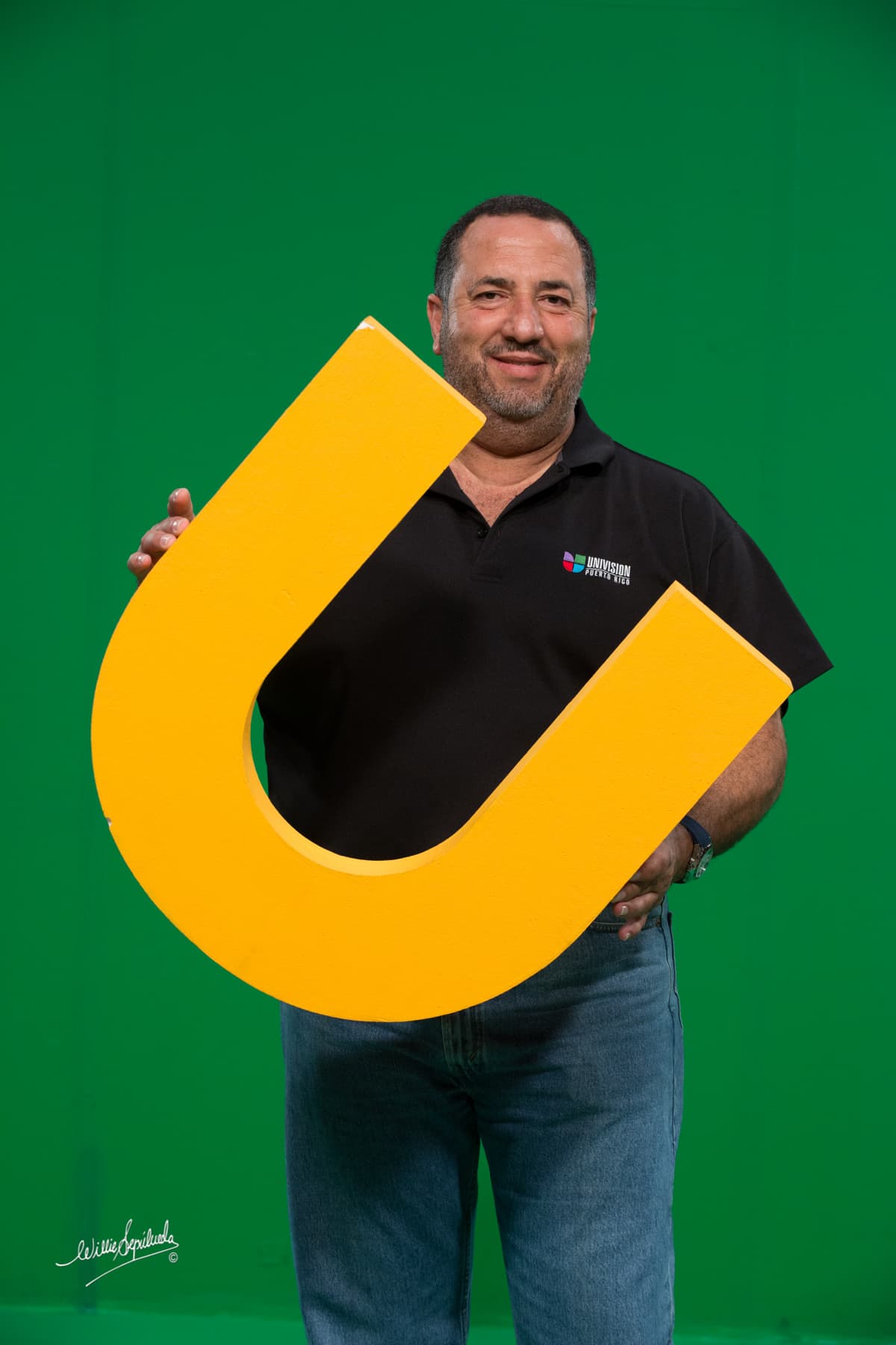 Empleados y talentos de Univision Puerto Rico formaron parte de la campaña.