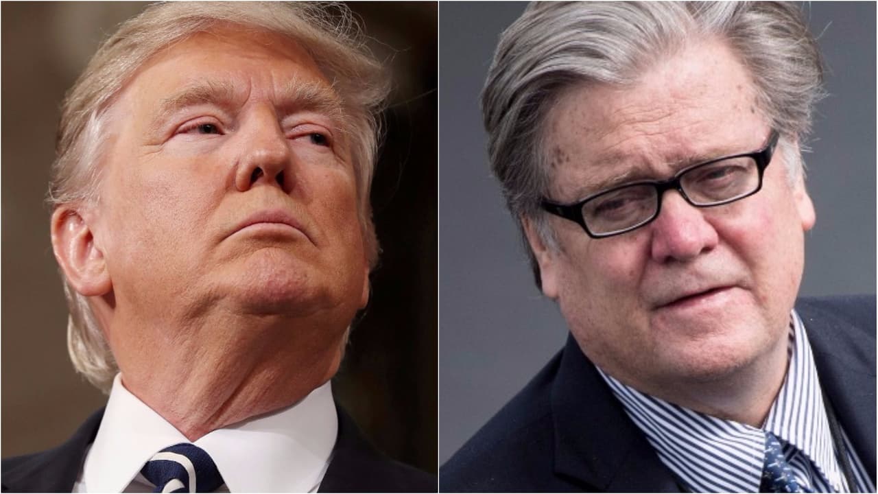 Abogados de Trump amenazan a Bannon con demandarlo por “difamación” por hablar del presidente
