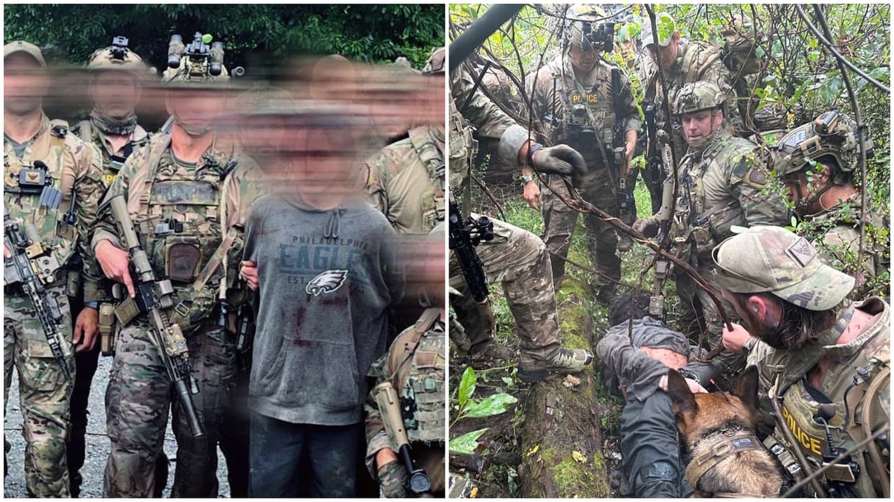 También pudo mantenerse afeitado con una navaja que cargaba en su mochila y que había sacado de una vivienda.