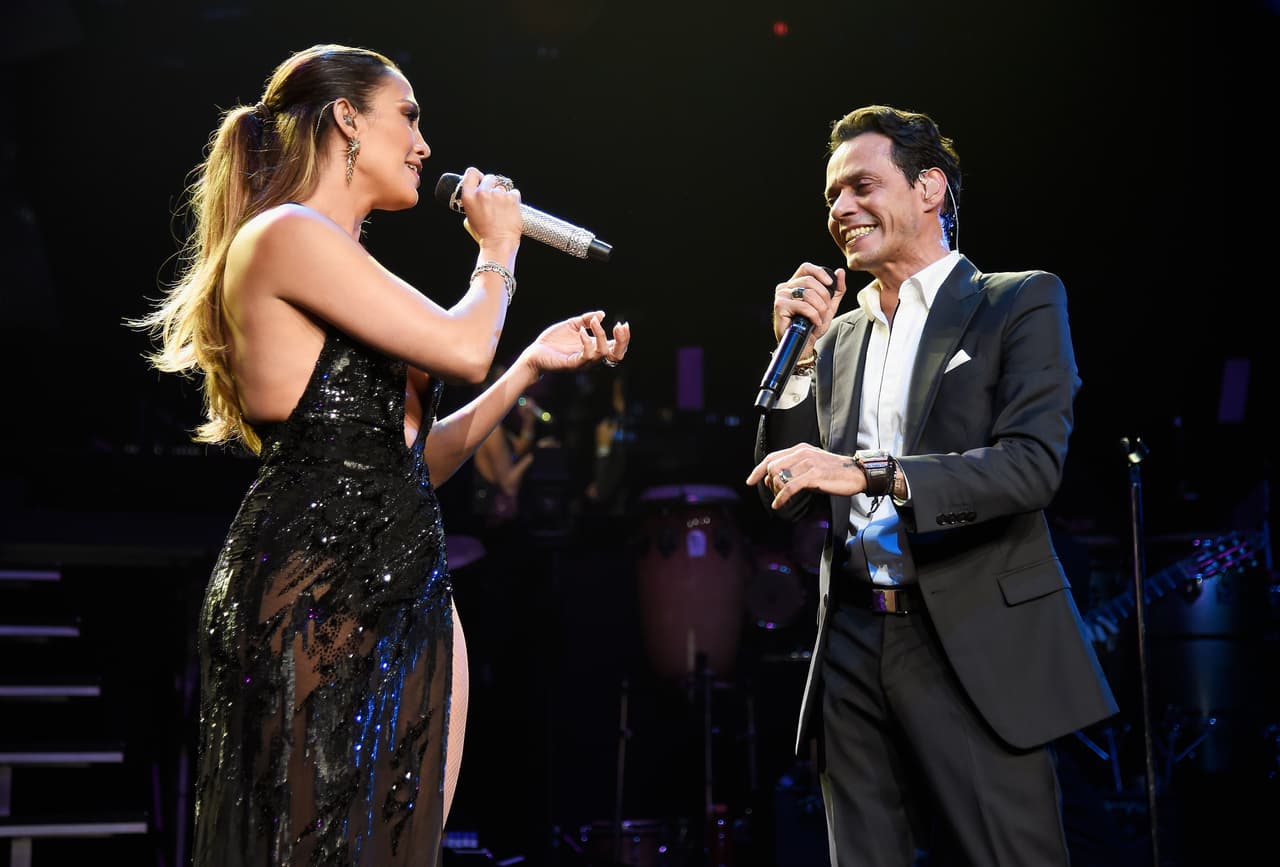 JLo y Marc Anthony juntos de nuevo en el escenario